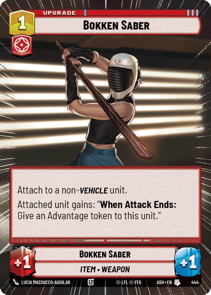 Bokken Saber (Hyperspace) [Ashes of the Empire] 444