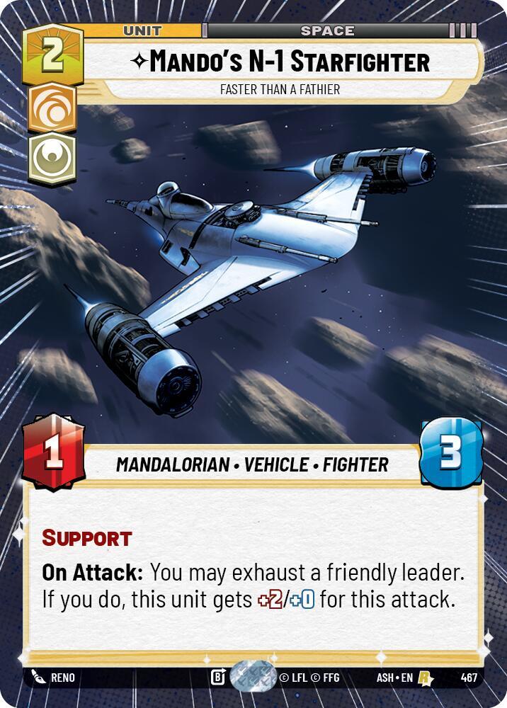 Mando's N-1 Starfighter - Faster than a Fathier (Hyperspace) [Ashes of the Empire] 467