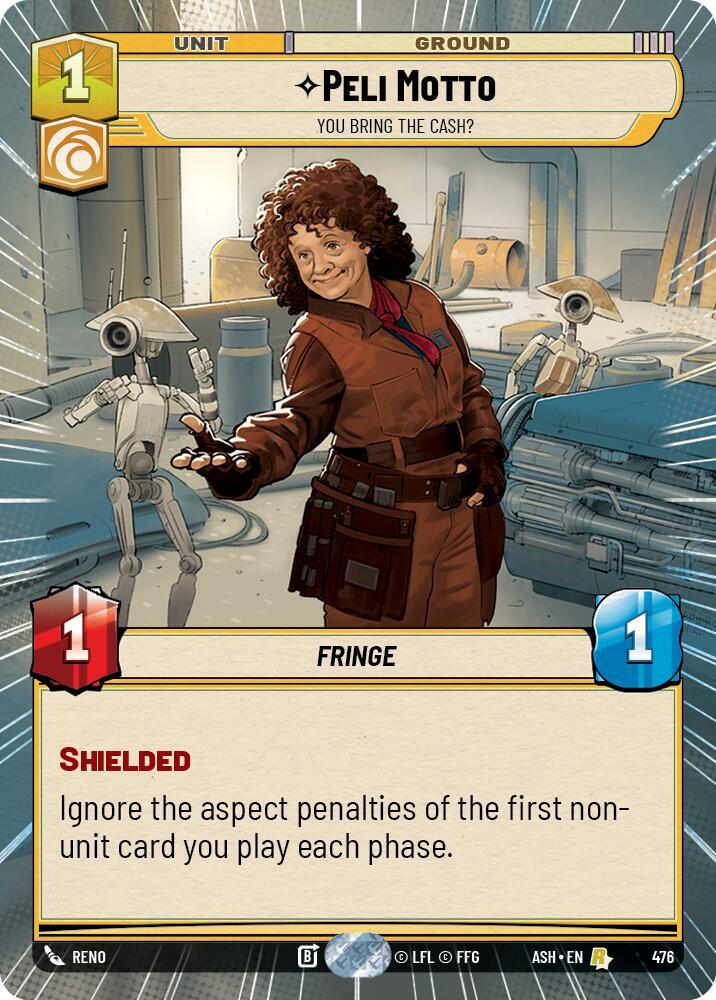 Peli Motto - You Bring the Cash? (Hyperspace) [Ashes of the Empire] 476
