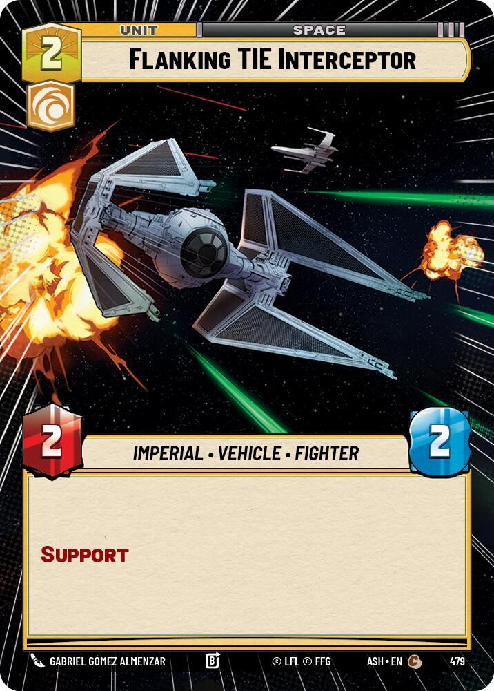 Flanking TIE Interceptor (Hyperspace) [Ashes of the Empire] 479