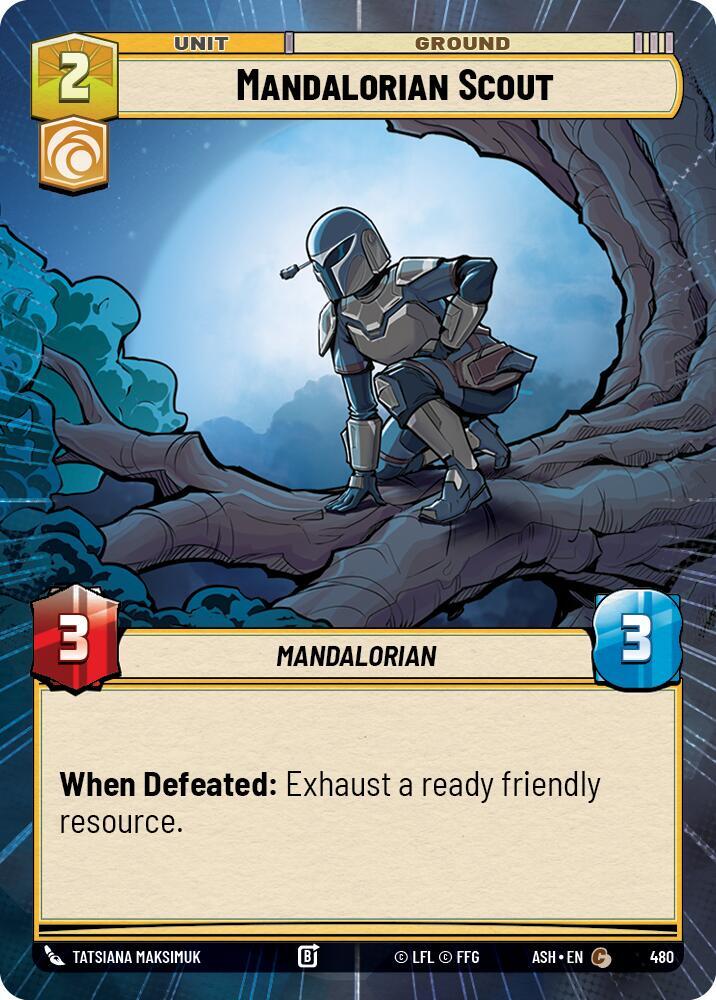 Mandalorian Scout (Hyperspace) [Ashes of the Empire] 480