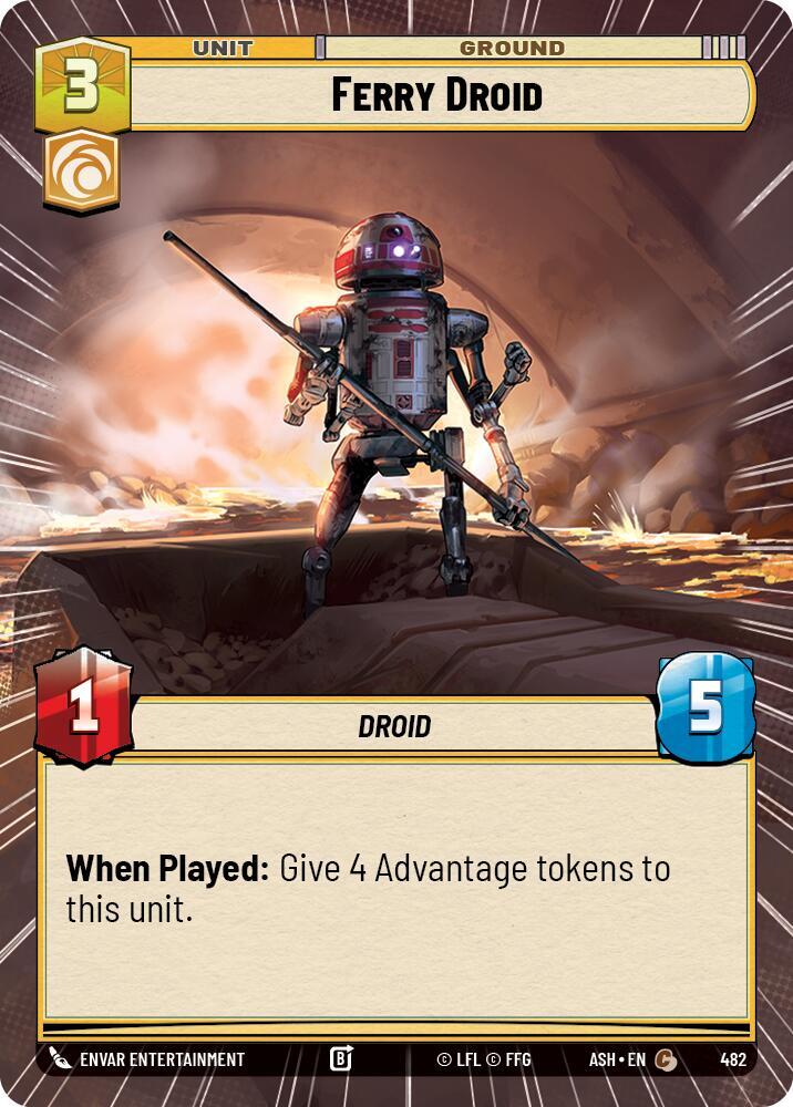 Ferry Droid (Hyperspace) [Ashes of the Empire] 482