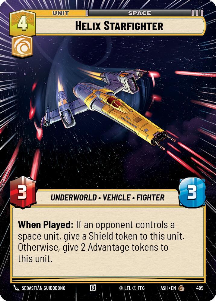 Helix Starfighter (Hyperspace) [Ashes of the Empire] 485