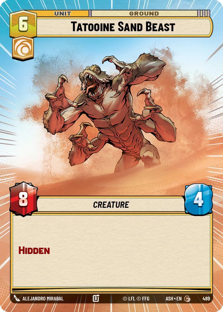 Tatooine Sand Beast (Hyperspace) [Ashes of the Empire] 489