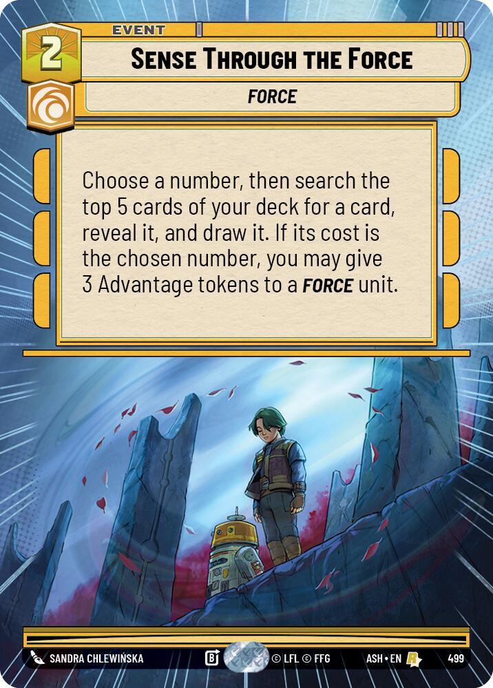 Sense Through the Force (Hyperspace) [Ashes of the Empire] 499