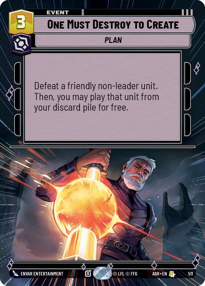 One Must Destroy to Create (Hyperspace) [Ashes of the Empire] 511