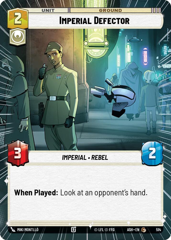 Imperial Defector (Hyperspace) [Ashes of the Empire] 514