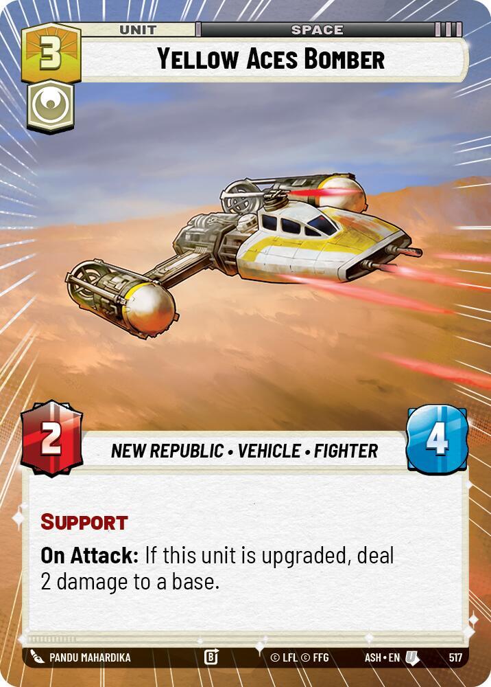 Yellow Aces Bomber (Hyperspace) [Ashes of the Empire] 517