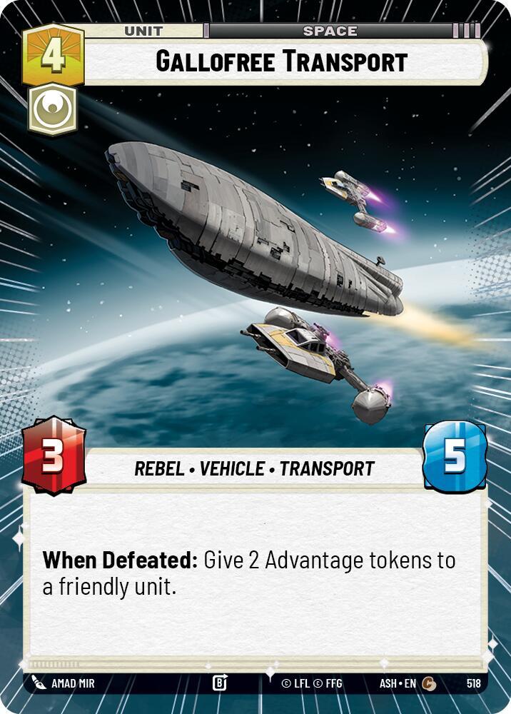 Gallofree Transport (Hyperspace) [Ashes of the Empire] 518
