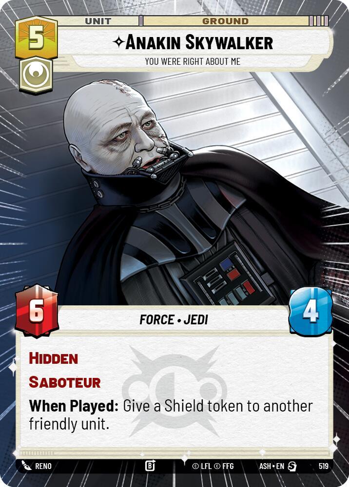 Anakin Skywalker - You Were Right About Me (Hyperspace) [Ashes of the Empire] 519