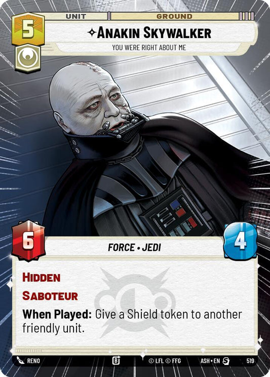 Anakin Skywalker - You Were Right About Me (Hyperspace) [Ashes of the Empire] 519