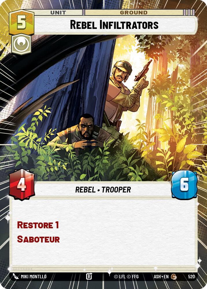 Rebel Infiltrators (Hyperspace) [Ashes of the Empire] 520