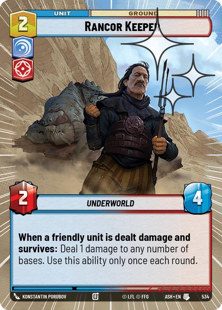 Rancor Keeper (Hyperspace Foil) [Ashes of the Empire] 534