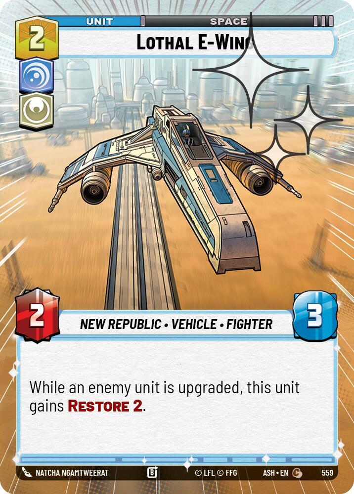 Lothal E-Wing (Hyperspace Foil) [Ashes of the Empire] 559