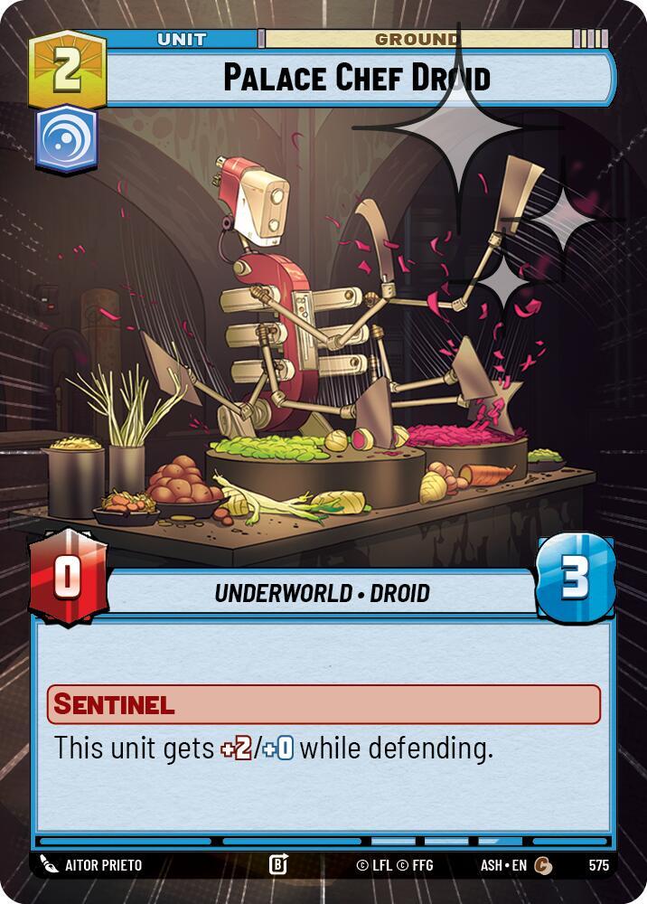 Palace Chef Droid (Hyperspace Foil) [Ashes of the Empire] 575