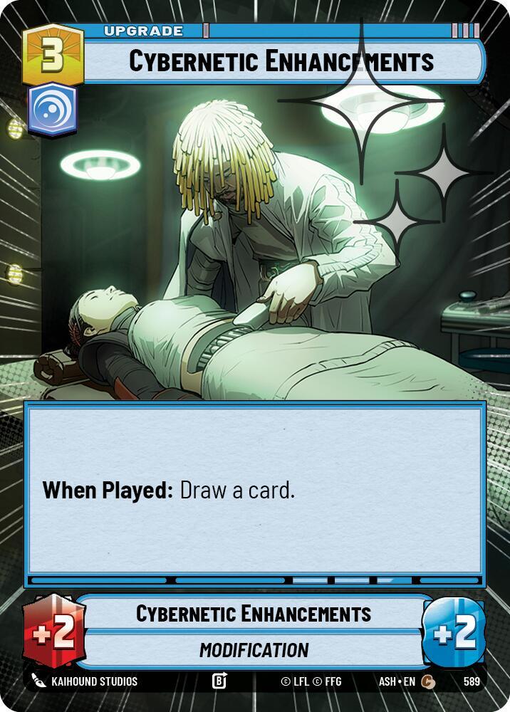Cybernetic Enhancements (Hyperspace Foil) [Ashes of the Empire] 589