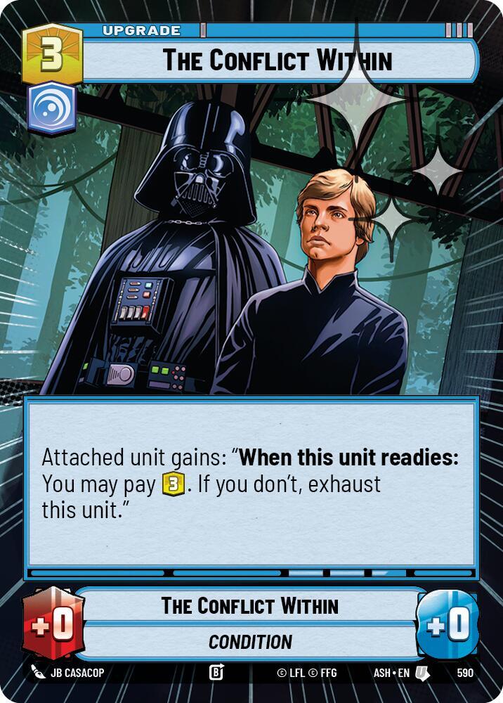 The Conflict Within (Hyperspace Foil) [Ashes of the Empire] 590