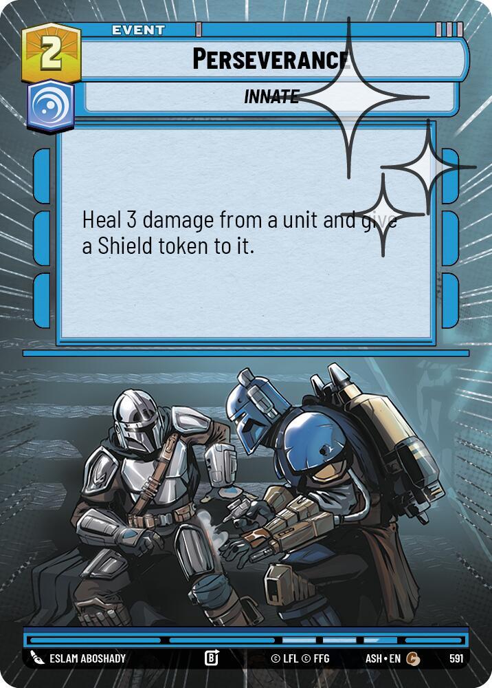 Perseverance (Hyperspace Foil) [Ashes of the Empire] 591