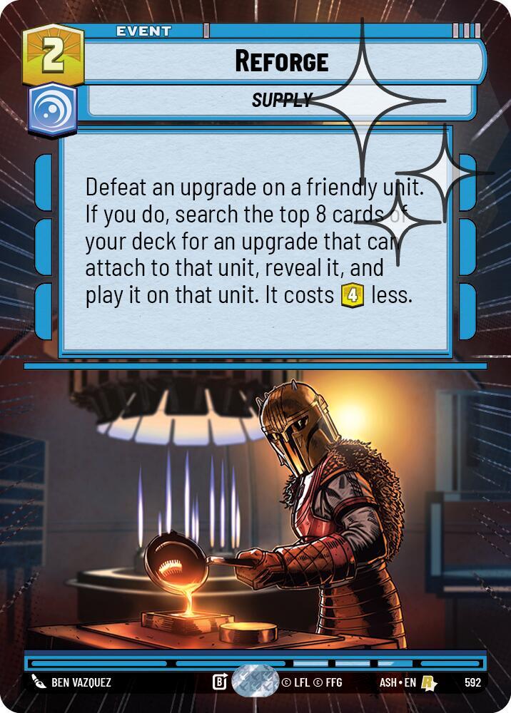Reforge (Hyperspace Foil) [Ashes of the Empire] 592