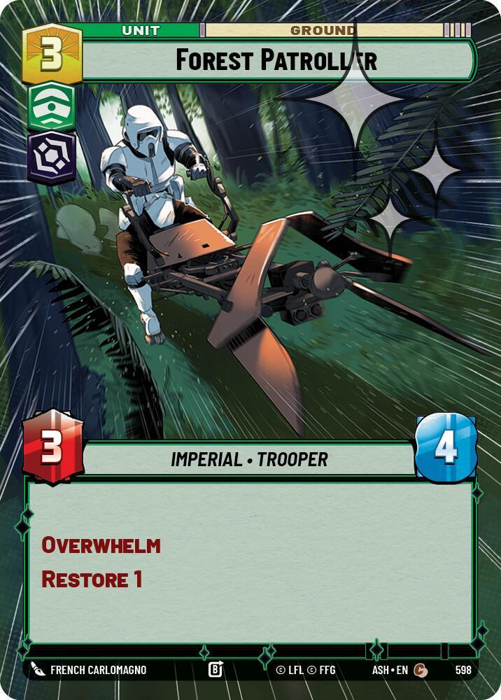 Forest Patroller (Hyperspace Foil) [Ashes of the Empire] 598
