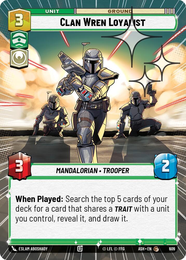 Clan Wren Loyalist (Hyperspace Foil) [Ashes of the Empire] 609