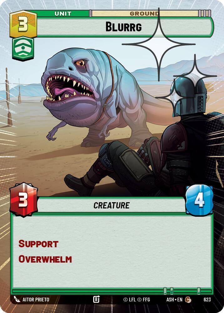 Blurrg (Hyperspace Foil) [Ashes of the Empire] 623