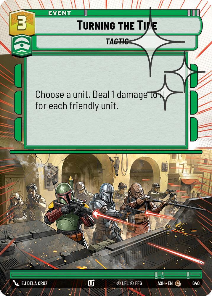 Turning the Tide (Hyperspace Foil) [Ashes of the Empire] 640