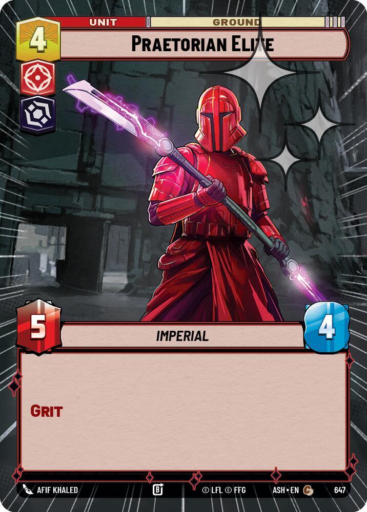 Praetorian Elite (Hyperspace Foil) [Ashes of the Empire] 647