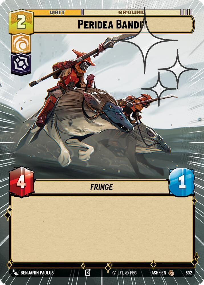 Peridea Bandit (Hyperspace Foil) [Ashes of the Empire] 692