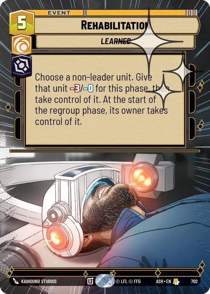 Rehabilitation (Hyperspace Foil) [Ashes of the Empire] 702