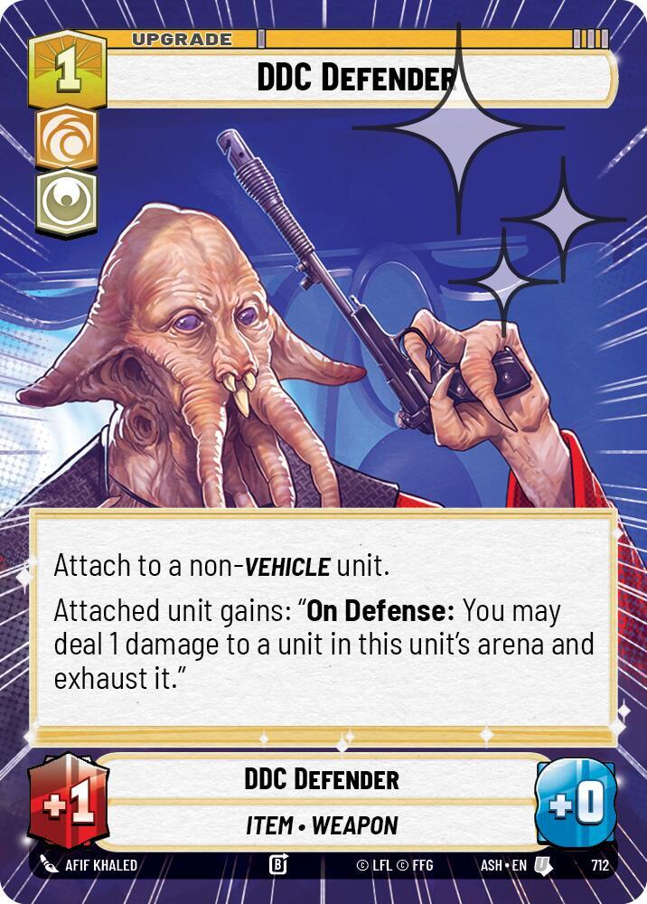 DDC Defender (Hyperspace Foil) [Ashes of the Empire] 712