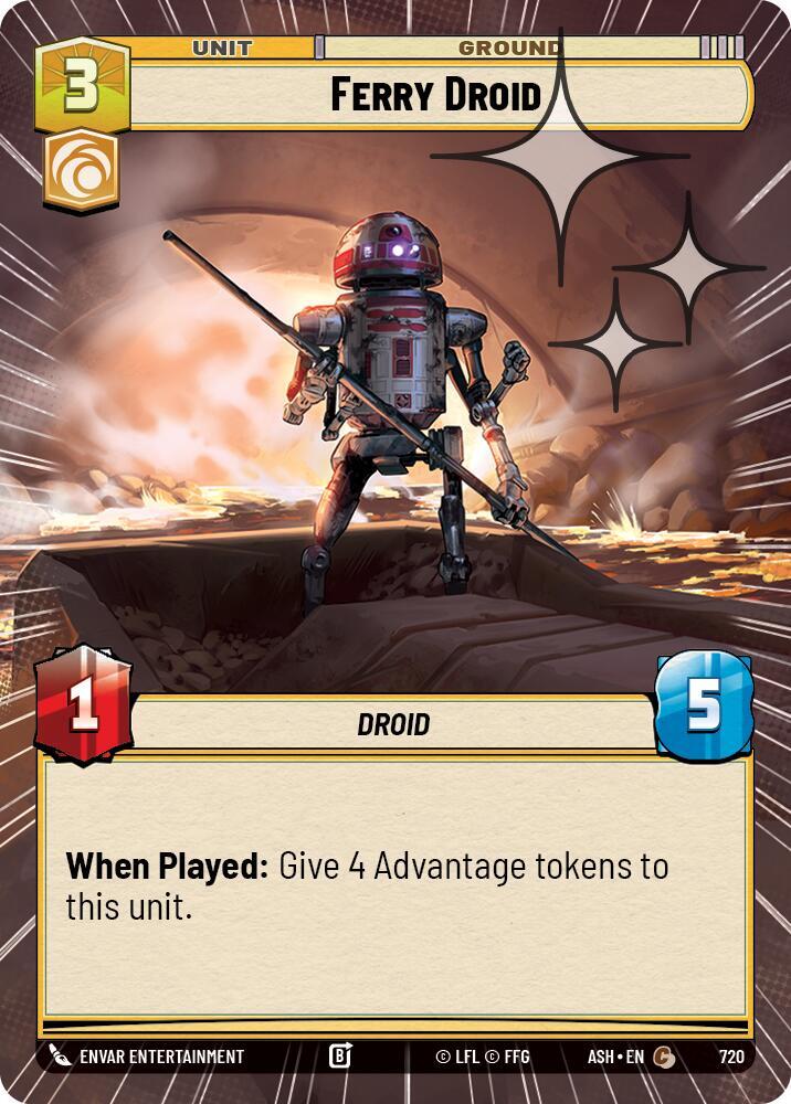 Ferry Droid (Hyperspace Foil) [Ashes of the Empire] 720