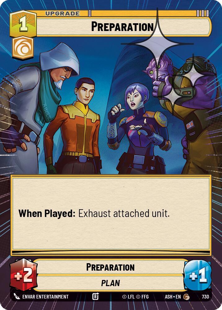 Preparation (Hyperspace Foil) [Ashes of the Empire] 730