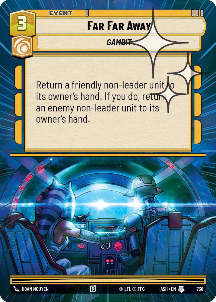 Far Far Away (Hyperspace Foil) [Ashes of the Empire] 738