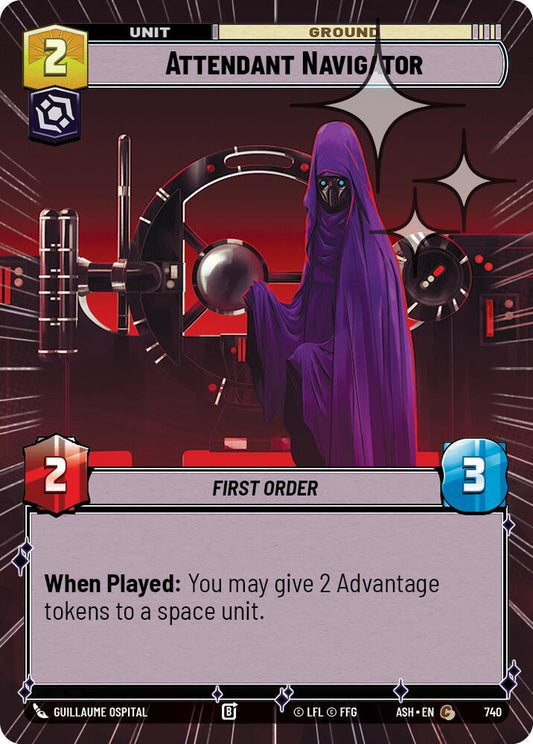 Attendant Navigator (Hyperspace Foil) [Ashes of the Empire] 740