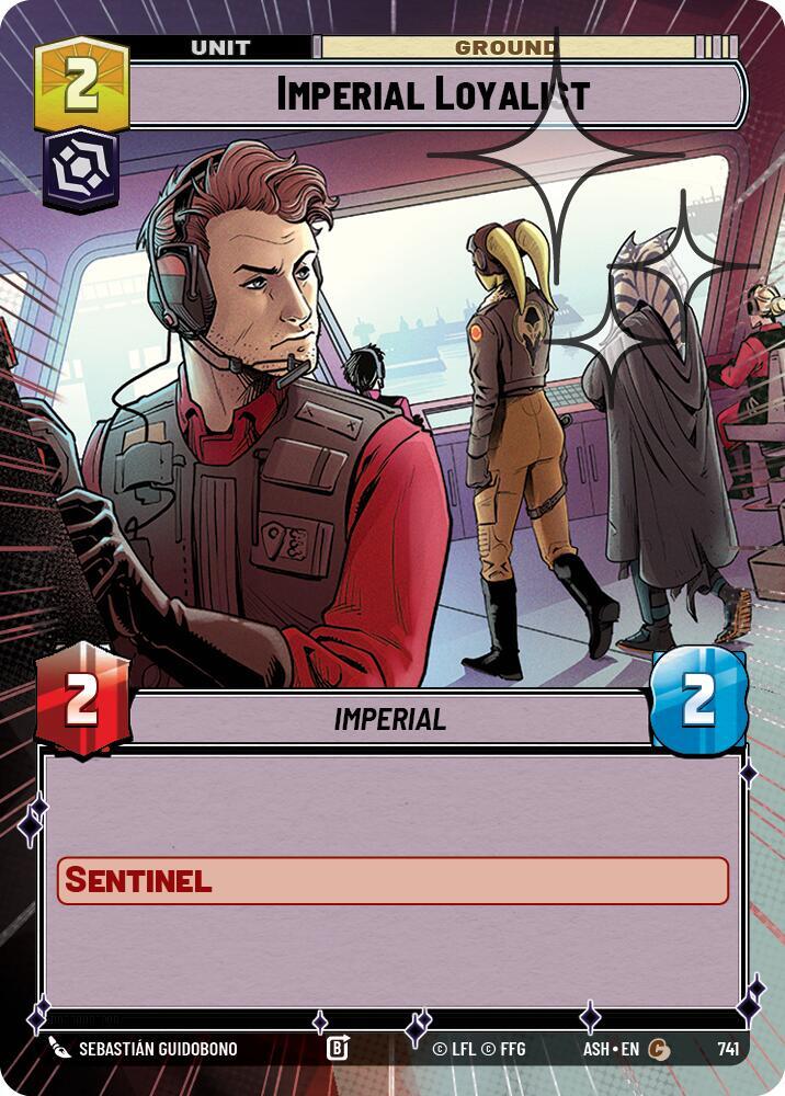 Imperial Loyalist (Hyperspace Foil) [Ashes of the Empire] 741