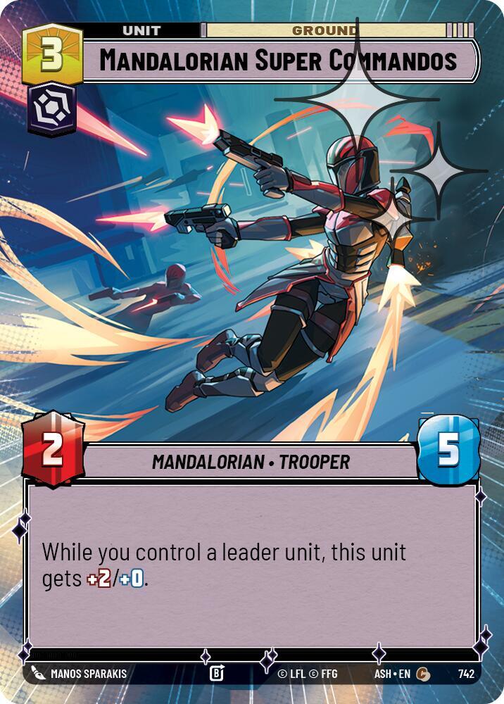 Mandalorian Super Commandos (Hyperspace Foil) [Ashes of the Empire] 742