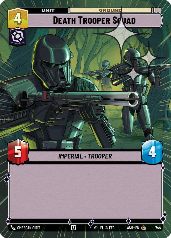 Death Trooper Squad (Hyperspace Foil) [Ashes of the Empire] 744