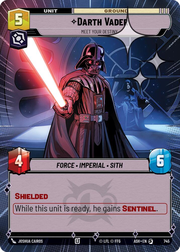 Darth Vader - Meet Your Destiny (Hyperspace Foil) [Ashes of the Empire] 745