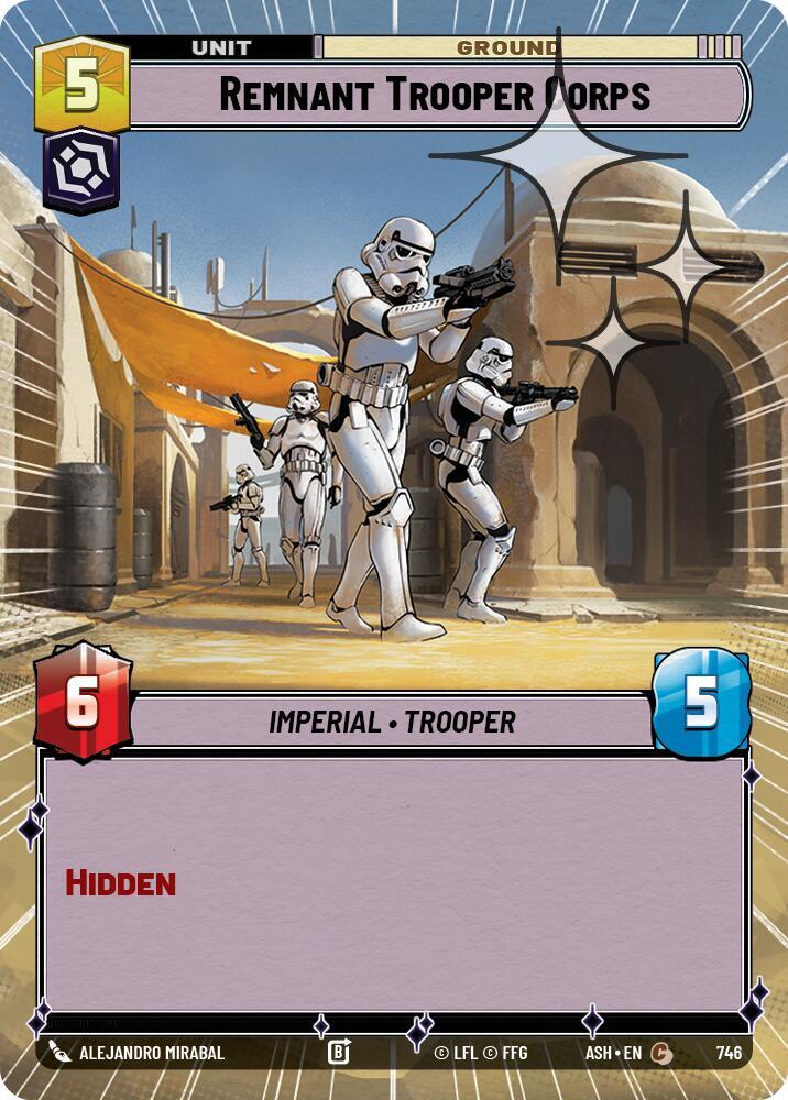 Remnant Trooper Corps (Hyperspace Foil) [Ashes of the Empire] 746
