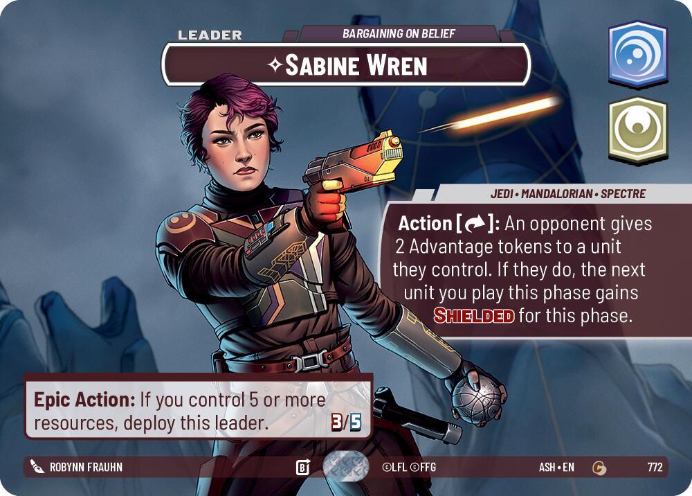 Sabine Wren - Bargaining on Belief (Showcase) [Ashes of the Empire] 772