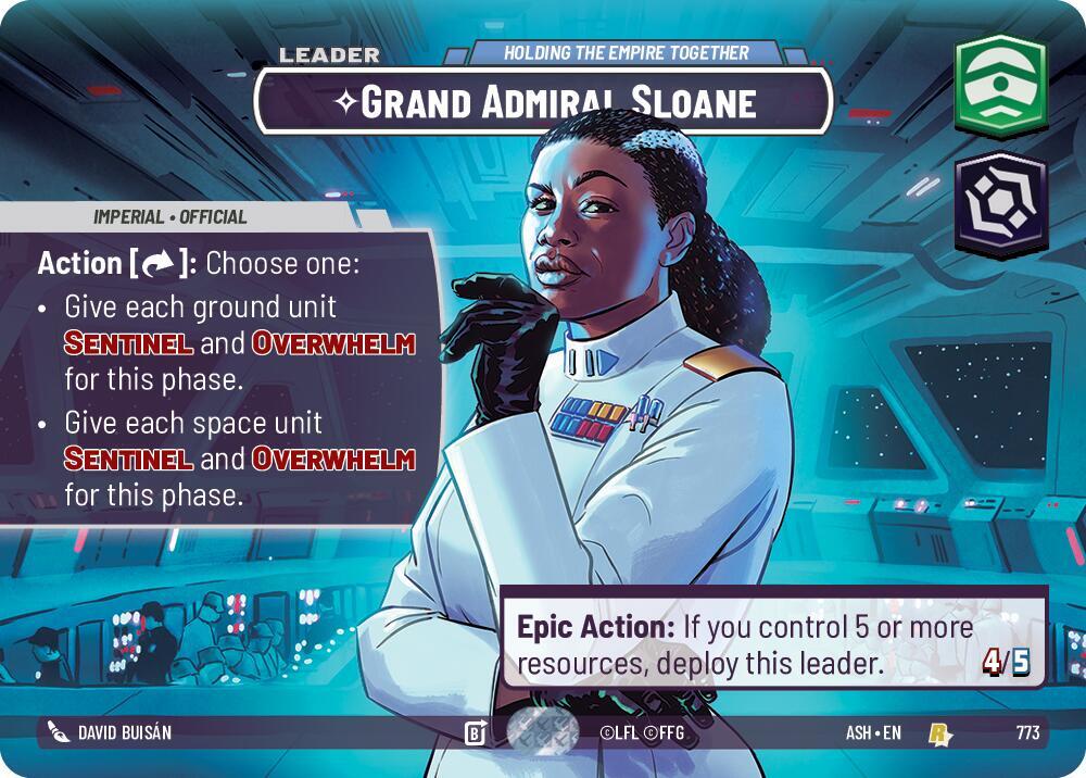 Grand Admiral Sloane - Holding the Empire Together (Showcase) [Ashes of the Empire] 773