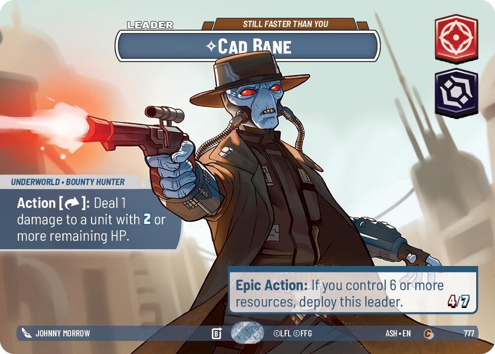 Cad Bane - Still Faster Than You (Showcase) [Ashes of the Empire] 777
