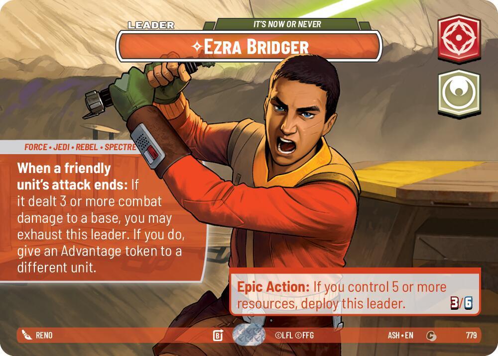 Ezra Bridger - It's Now or Never (Showcase) [Ashes of the Empire] 779