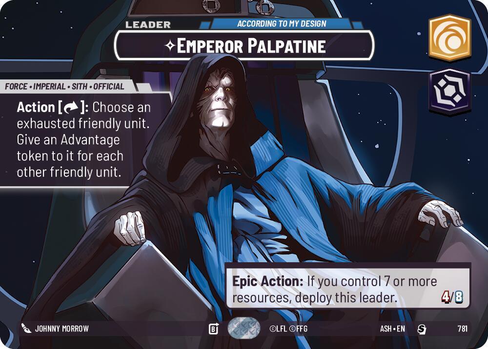 Emperor Palpatine - According to My Design (Showcase) [Ashes of the Empire] 781