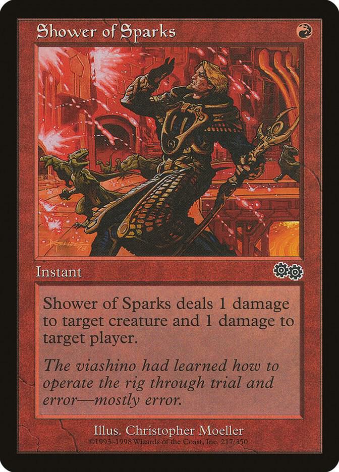 Shower of Sparks [Urza's Saga] 217