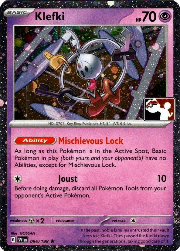 Klefki - 096/198 (Cosmos Holo) [Prize Pack Series Cards] 096/198