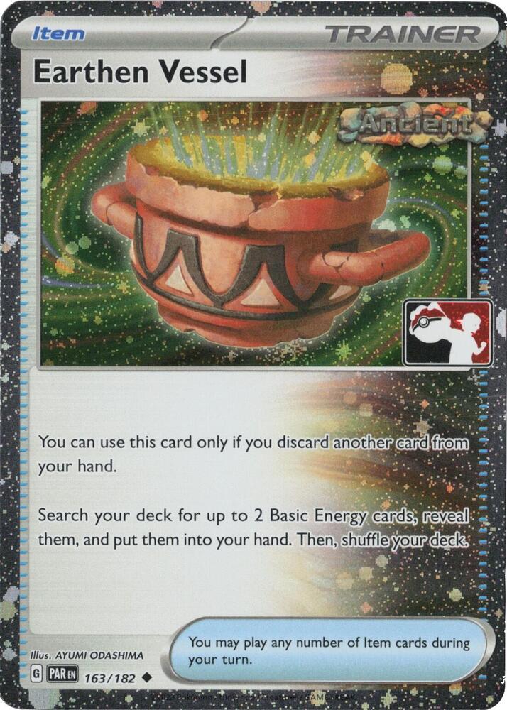Earthen Vessel - 163/182 (Cosmos Holo) [Prize Pack Series Cards] 163/182