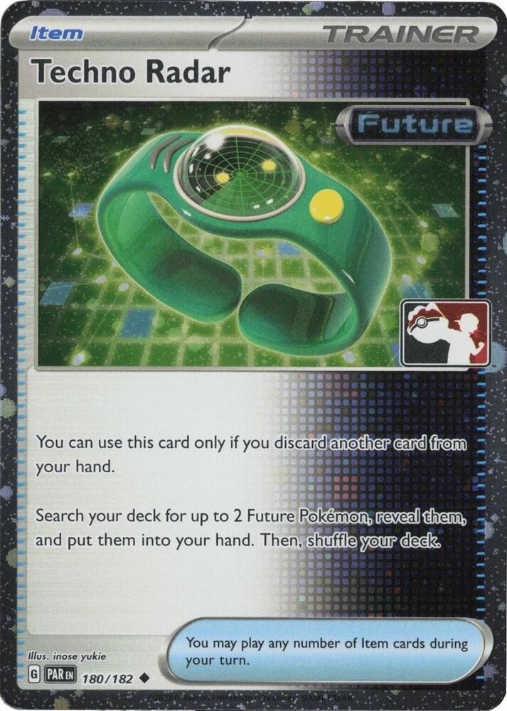 Techno Radar - 180/182 (Cosmos Holo) [Prize Pack Series Cards] 180/182