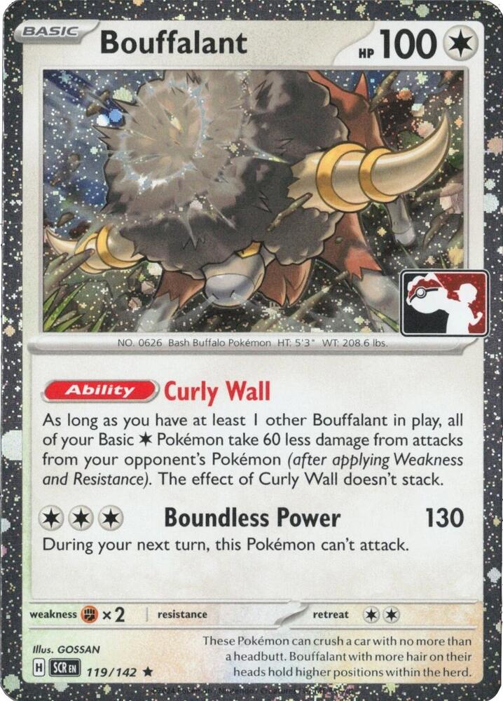 Bouffalant - 119/142 (Cosmos Holo) [Prize Pack Series Cards] 119/142